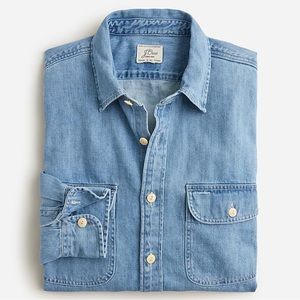 Midweight denim workshirt